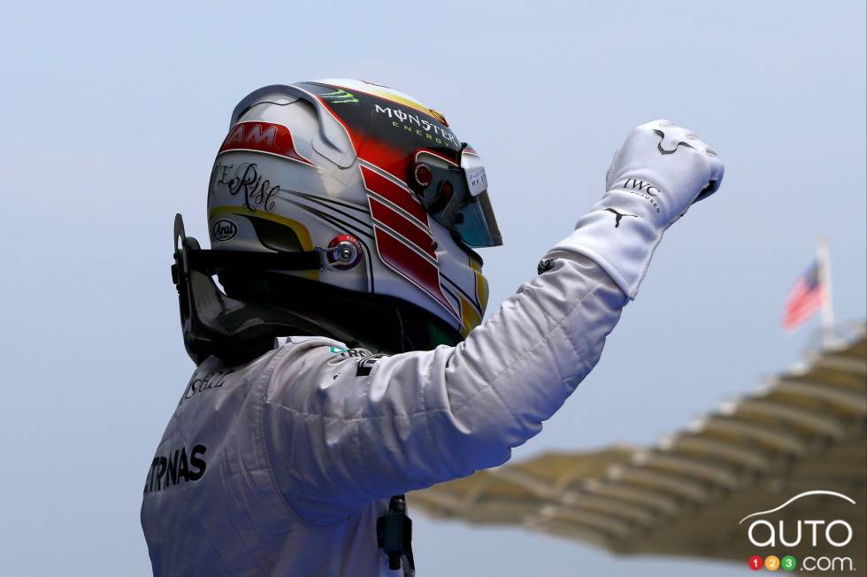 Lewis Hamilton, Mercedes GP.