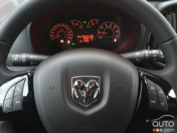 2015 Ram ProMaster City steering wheel detail