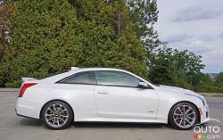 2016 Cadillac ATS V Coupe side view