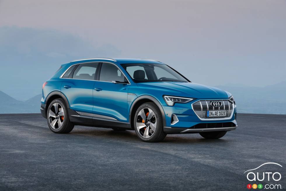 The new 2019 Audi e-tron