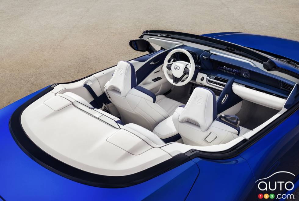 Introducing the 2021 Lexus LC 500 convertible