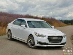 2017 Genesis G90 front grille