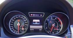 2016 Mercedes-Benz GLA 45 AMG 4Matic gauge cluster