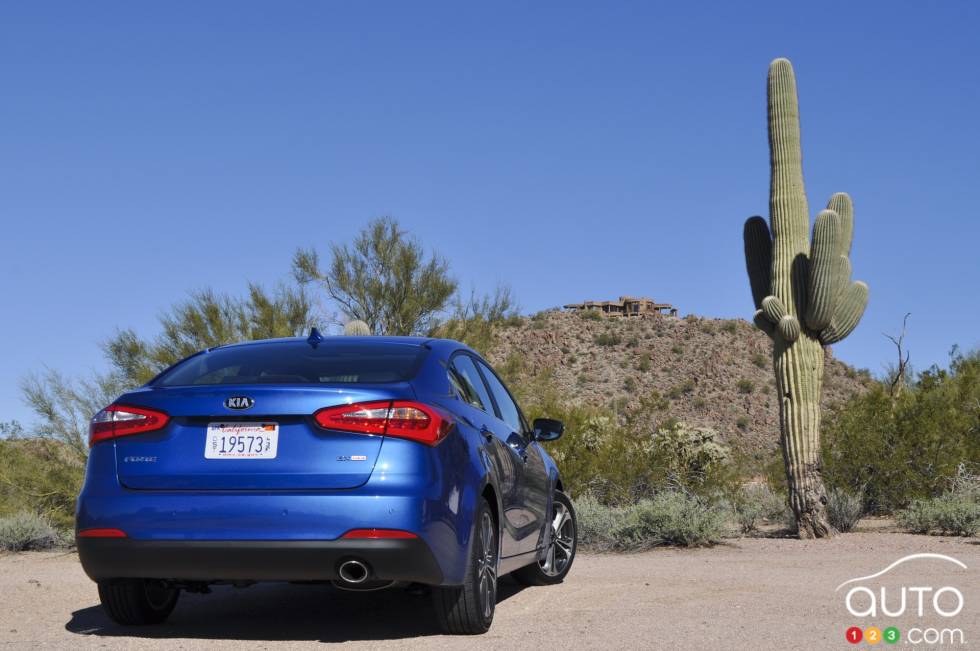 Vue arrière éloignée
