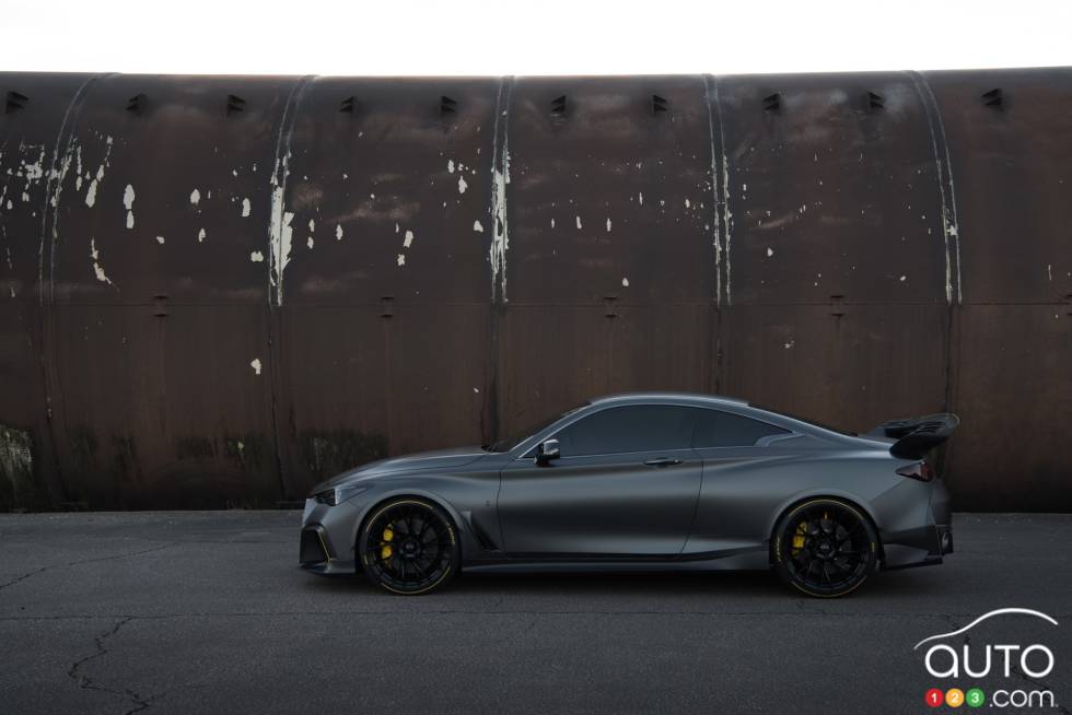 Le prototype INFINITI Project Black S