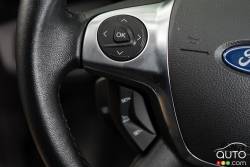 2015 Ford Escape Ecoboost Titanium steering wheel mounted audio controls