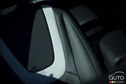 Détails de la garniture des sièges