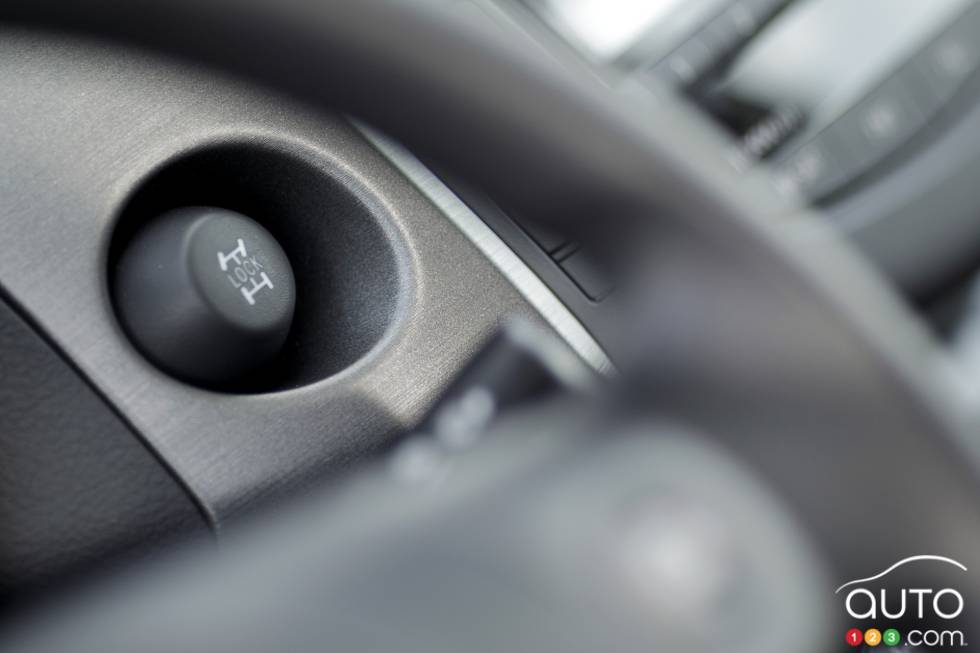 Bouton du mode de traction