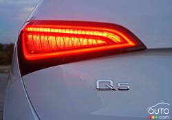Feux arrière de l'Audi Q5 Quattro Tecknic 2017