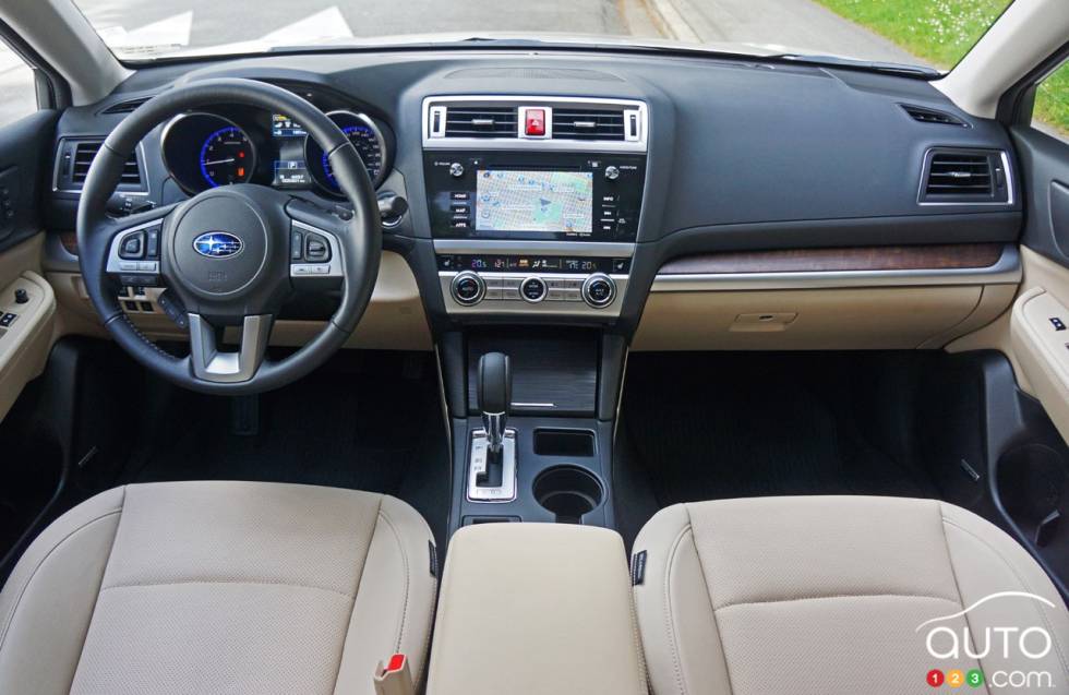 2016 Subaru Outback 2.5i limited dashboard