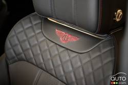 Bentley Bentayga seat detail
