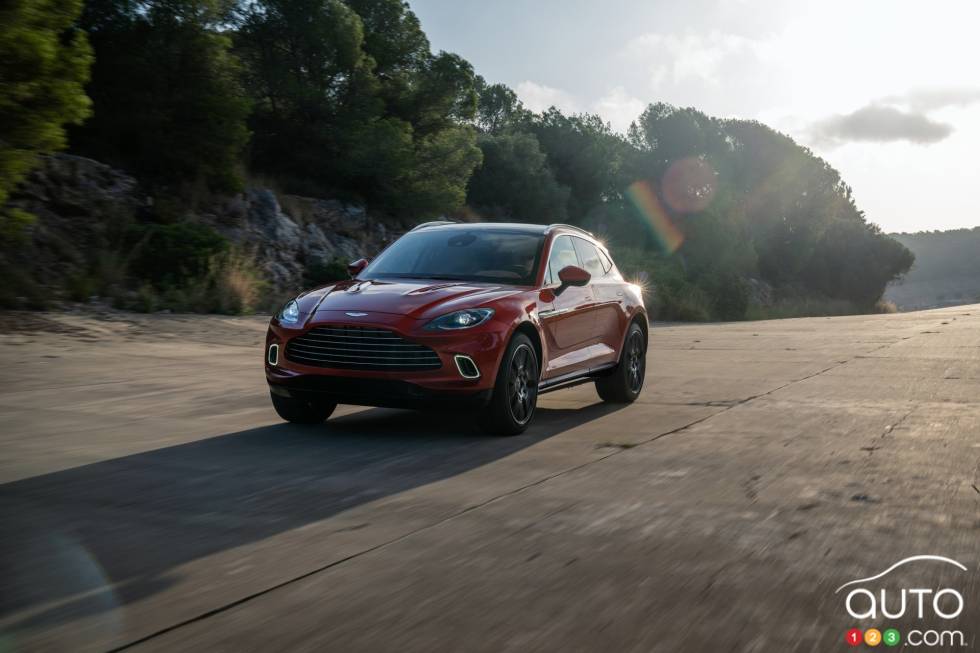 We drive the 2021 Aston Martin DBX pictures