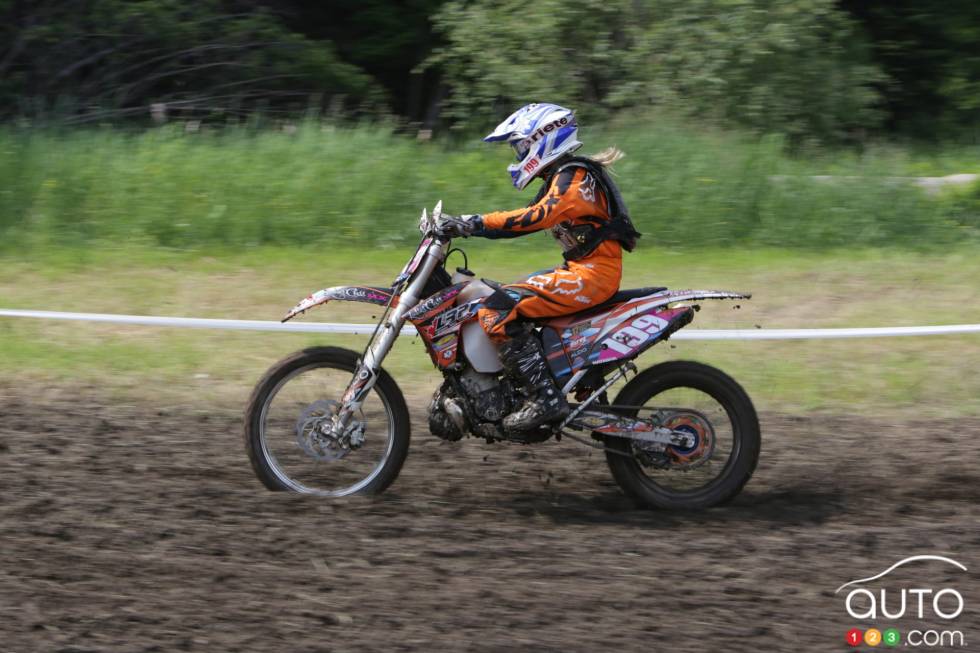 action on and off the track