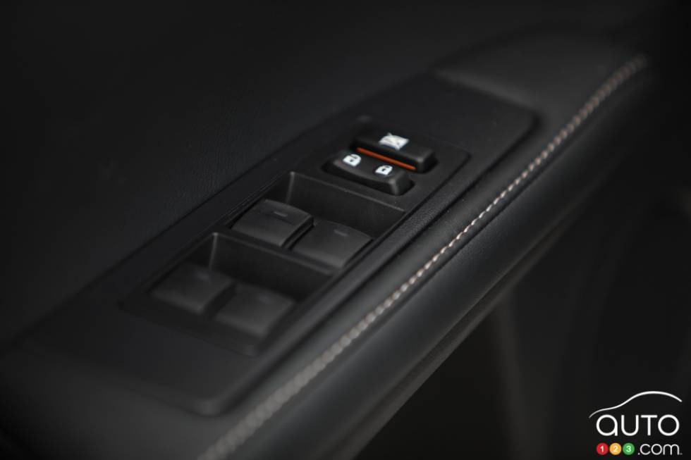 Power window controls