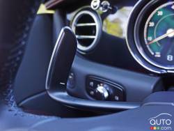 Palette de changement de rapport de la Bentley Continental GT Speed Convertible 2016