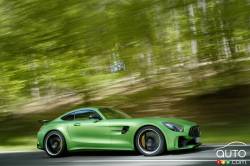 2017 Mercedes-AMG GT R driving