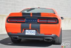 2016 Dodge Challenger SRT rear view