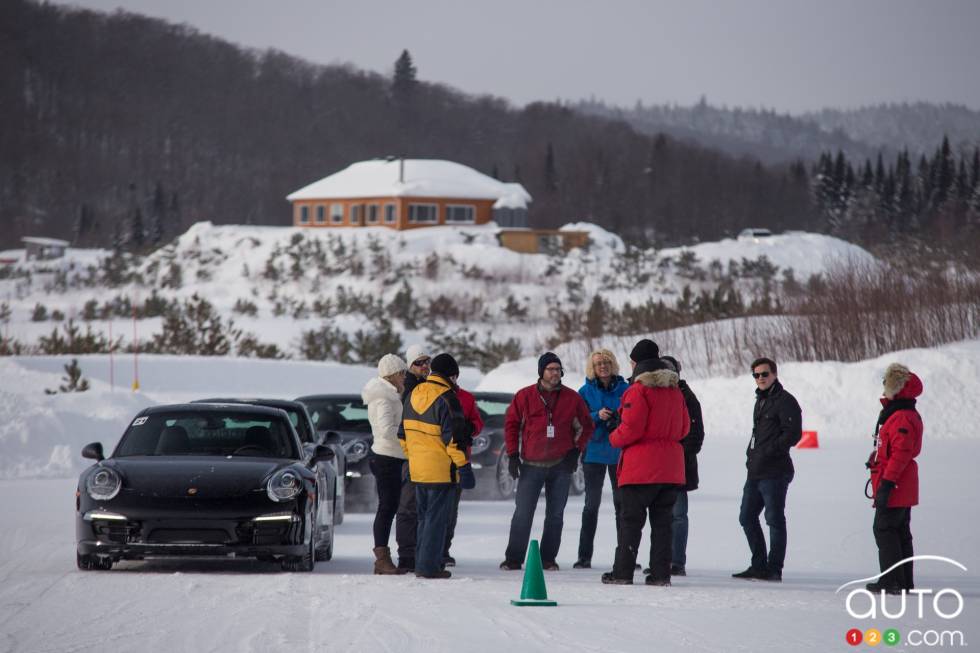 action photo on and off the track