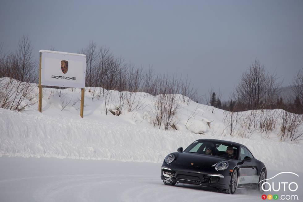 action photo on and off the track