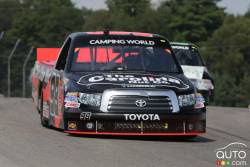 Johnny Sauter, Toyota Carolina Nut Co. / Curb Records in action during race