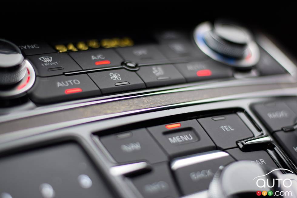 center console détails