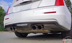 2016 Cadillac ATS V Coupe exhaust