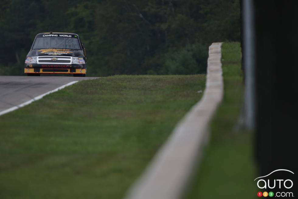 Brendan Gaughan, Chevrolet South Point Hotel & Casino in action during practice on saturday