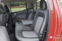 2016 Chevrolet Colorado Z71 Crew Cab short box AWD rear seats