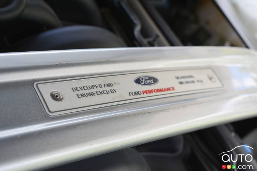 2016 Ford Mustang GT350 engine detail