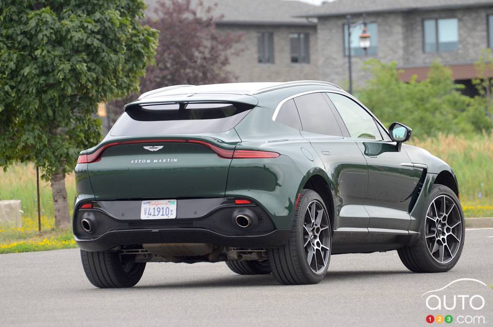 Nous conduisons l'Aston Martin DBX 2021