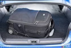 Trunk with the rear seats folded down