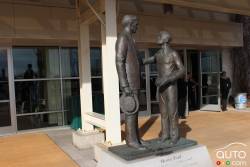 manufacture de Ford vue de l'extérieur comme de l'intérieur.