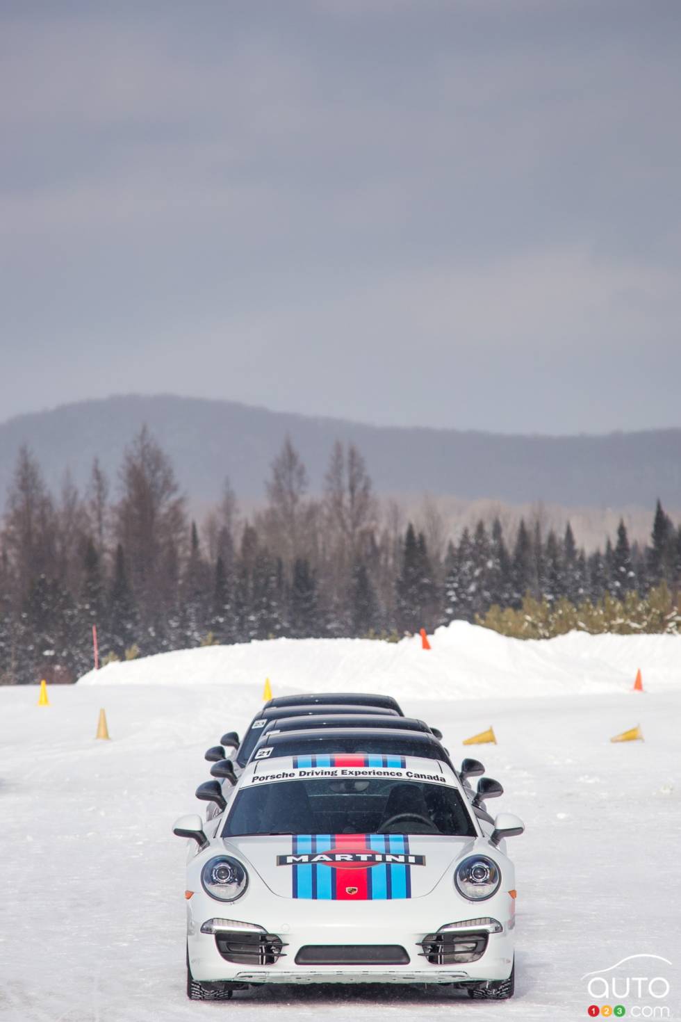 action photo on and off the track