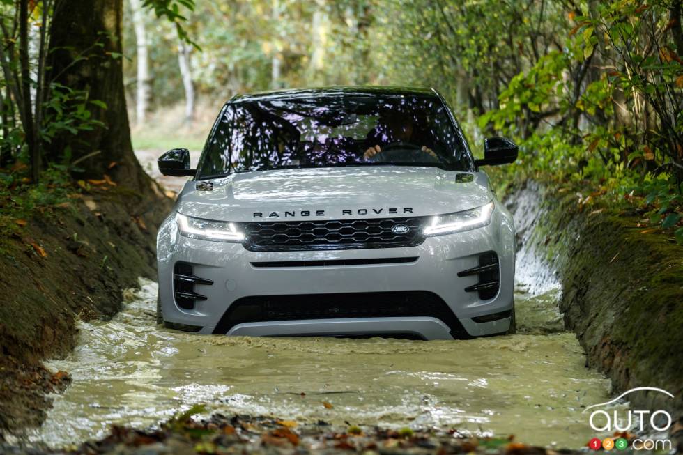 The new 2020 Land Rover Range Rover Evoque