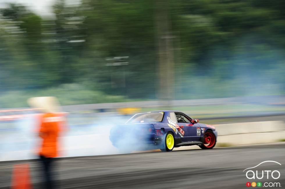 action on and off the track