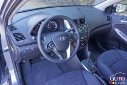 2016 Hyundai Accent cockpit