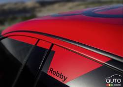 Audi RS7 Piloted Concept trim badge