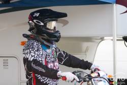 Vanessa in action at X-Town in MIrabel, Quebec.