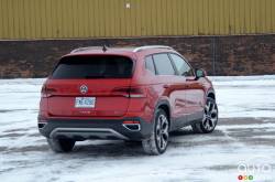 We drive the 2022 Volkswagen Taos... in winter