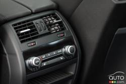 Rear climate controls