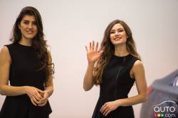 Car babes from the 2016 Toronto Auto Show