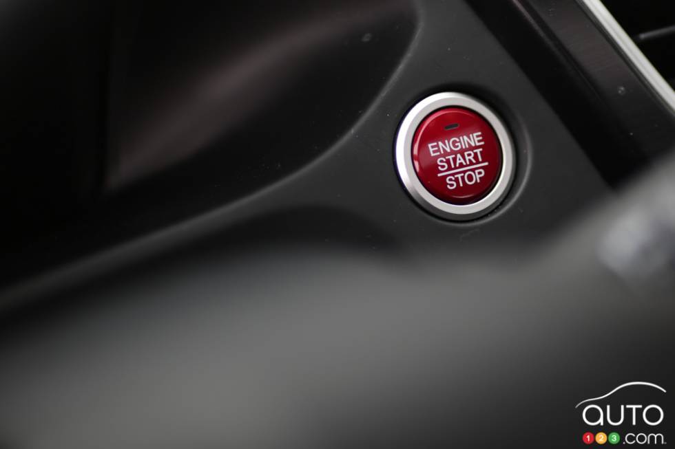 engine start and stop button