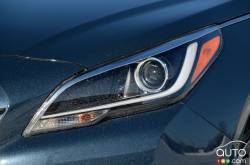 Phare avant de la Hyundai Sonata PHEV 2016