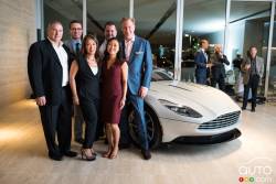 Aston Martin executives