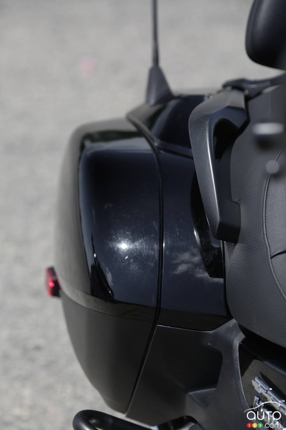 compartiment de bagage arrière