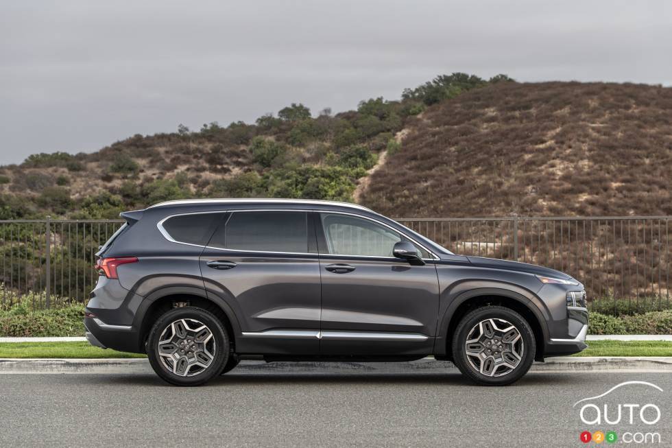 Nous conduisons le Hyundai Santa Fe 2021
