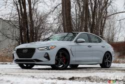 We drive the 2021 Genesis G70