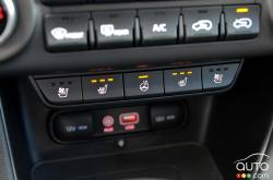 2017 Kia Sportage front heated seats controls