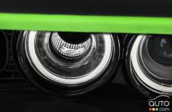 2017 Dodge Challenger T/A headlight