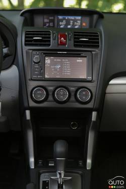 center console détails